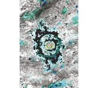 Third Eye Universe: Blue Green Flaming Eye Abstract Cover Notebook/Journal/Diary for Writing, Art, and Creative Exploration | Fully Lined | 6x9 inch | 180 Pages