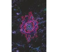 Third Eye Universe: Purple Red Flaming Eye Abstract Cover Notebook/Journal/Diary for Writing, Art, and Creative Exploration | Fully Lined | 6x9 inch | 180 Pages