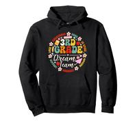 Third Grade Dream Team Back to School 3rd Grade Teacher Kids Sudadera con Capucha