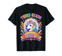 Third Grade Here I Come Unicorn 3rd Grader Back To School Camiseta