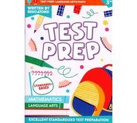 Third Grade Math & Language Arts Test Prep Workbook (Excellent Standardized Test Preparation) v3