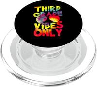 Third Grade Vibes Back To School Teacher Student Tie Dye PopSockets PopGrip para MagSafe