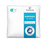 Third of Life Almohada 60x60 inSPIRO para Dormir de Lado, Boca Arriba o Boca Abajo | Almohada de Hotel | Suave y Ligera | Lavable a máquina, cojín 60x60