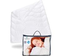 Third of Life Edredón de Verano 135x220 cm Blanco | Colcha Ligera con Control de la Humedad y Alta Transpirabilidad | Higiene Óptima para Personas Alérgicas | Nórdico para Cama Pequeña