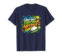 Third Shot Drop Artista Pickleball Player Art Camiseta