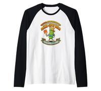 Third-Shot Drop Ironic Pickleball Quote Eneldo Camiseta Manga Raglan