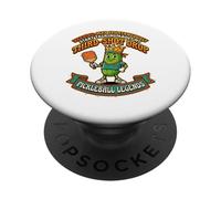 Third-Shot Drop Ironic Pickleball Quote Eneldo PopSockets PopGrip Adhesivo