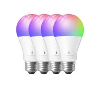 THIRDREALITY Zigbee A19 - Bombilla inteligente de color ZL4, paquete de 4 unidades, E27, compatible con Home Assistant, SmartThings, Aeotec, Homey, Hubitat, dispositivos Echo con hub integrado