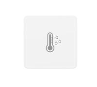 THIRDREALITY Zigbee Sensor de temperatura y humedad Lite, termómetro e higrómetro inteligente, compatible con dispositivos Echo con concentrador Zigbee integrado, asistente de hogar, SmartThings,