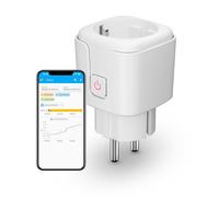 THIRDREALITY Zigbee Smart Plug with Power Consumption,1 Piece (Type F),16A,Zigbee Repeater,ZigBee Hub Required,Work with Home Assistant,Homey, Compatible with SmartThings,Alexa,Hubitat