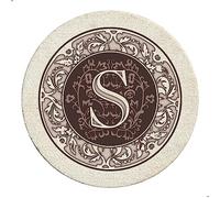 Thirstystone Monogram S Posavasos