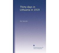 Thirty days in Lithuania in 1919