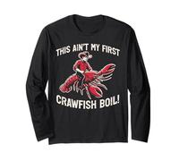 This Aint My First Crawfish Hervir Cangrejos De Río Hombres Mujeres Niños Manga Larga