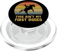 This Ain't My First Rodeo Retro Wrangler Vaquera para Mujer PopSockets PopGrip para MagSafe