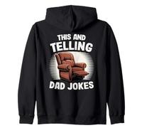 This and Telling Dad Jokes Sillón Hombres Divertidos Sudadera con Capucha