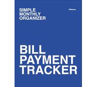 This Bill Payment Tracker for Seniors and Others (120 pages) Household Bills & Expenses Planner Blue Front white back: A Simple Notebook for Tracking ... - Ideal for Seniors and the Whole Family