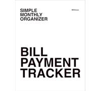 This Bill Payment Tracker for Seniors and Others (120 pages) Household Bills & Expenses Planner White Front white back: A Simple Notebook for Tracking ... - Ideal for Seniors and the Whole Family