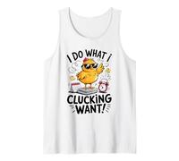 This Chick is Retired I Do What I Clucking Want Retirement Camiseta sin Mangas