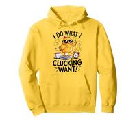 This Chick is Retired I Do What I Clucking Want Retirement Sudadera con Capucha