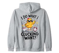 This Chick is Retired I Do What I Clucking Want Retirement Sudadera con Capucha