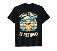 This Chick is Retired Retro Retirement Camiseta