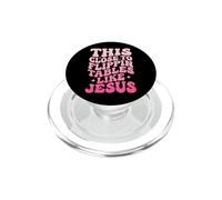This Close To Flippin' Tables Like Jesus PopSockets PopGrip para MagSafe