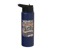 This Country Is So Great Freedom Liberty Bell Bandera de Estados Unidos Stainless Steel Insulated Water Bottle
