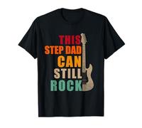 This Dad Can Still Rock Guitarrista Musical Funny Fathers Day Camiseta