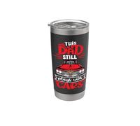 This Dad Still Plays With Cars Funny Fathers Day For Dads Vaso térmico de acero inoxidable de doble pared