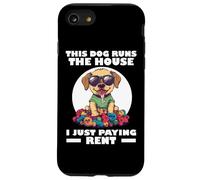 THIS DOG RUNS THE HOUSE I JUST PAYING RENT Carcasa para iPhone SE (2020) / 7 / 8