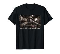 This Feels Natural Gamer Cat Natural Mode Focus Meme Camiseta