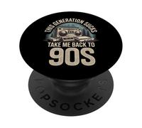 This Generation Sucks Take Me Back To 90s Retro - PopSockets PopGrip Adhesivo