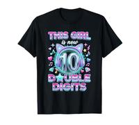 This Girl es Ahora Double Digits K-Pop 10th Birthday Girls Camiseta