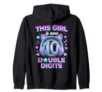 This Girl es Ahora Double Digits K-Pop 10th Birthday Girls Sudadera con Capucha
