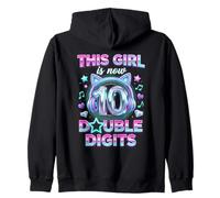 This Girl es Ahora Double Digits K-Pop 10th Birthday Girls Sudadera con Capucha