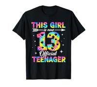This Girl Is Now 13th Birthday Official Adolescente Camiseta
