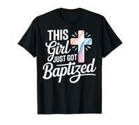 This Girl Just Got Baptized Religioso Camiseta