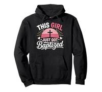 This Girl Just Got Baptized Religioso Sudadera con Capucha