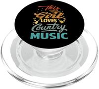 This Girl Loves Country Music PopSockets PopGrip para MagSafe