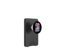 This Girl Loves Dinosaurs - Lindo diseño de dinosaurio para niñas PopSockets PopWallet para MagSafe