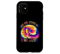This Girl Loves Her German Shepherd Dog Tie Dye Puppy Carcasa para iPhone 11