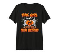 This Girl Loves Her Italian Greyhound Dog Halloween Costume Camiseta Premium