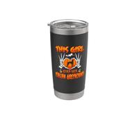 This Girl Loves Her Italian Greyhound Dog Halloween Costume Vaso térmico de acero inoxidable de doble pared