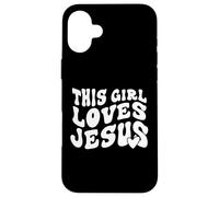 This Girl Loves Jesus Carcasa para iPhone 16 Plus