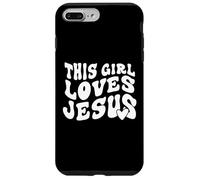 This Girl Loves Jesus Carcasa para iPhone 7 Plus/8 Plus