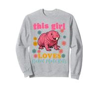 This Girl Loves Naked Mole Rat Lover Sand Puppy Mujeres Sobrina Sudadera
