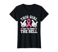 This Girl Rings The Bell - Cinta Rosa para concienciar sobre el cáncer de Mama Camiseta