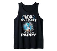This Girl Who Kinda Stole My Heart She Calls Me Pappy Dad Camiseta sin Mangas