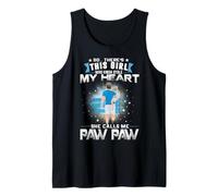 This Girl Who Kinda Stole My Heart She Calls Me Paw Paw Camiseta sin Mangas