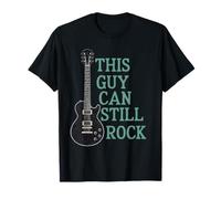 This Guy Can Still Rock Día del Padre Guitarrista Música Rock Camiseta